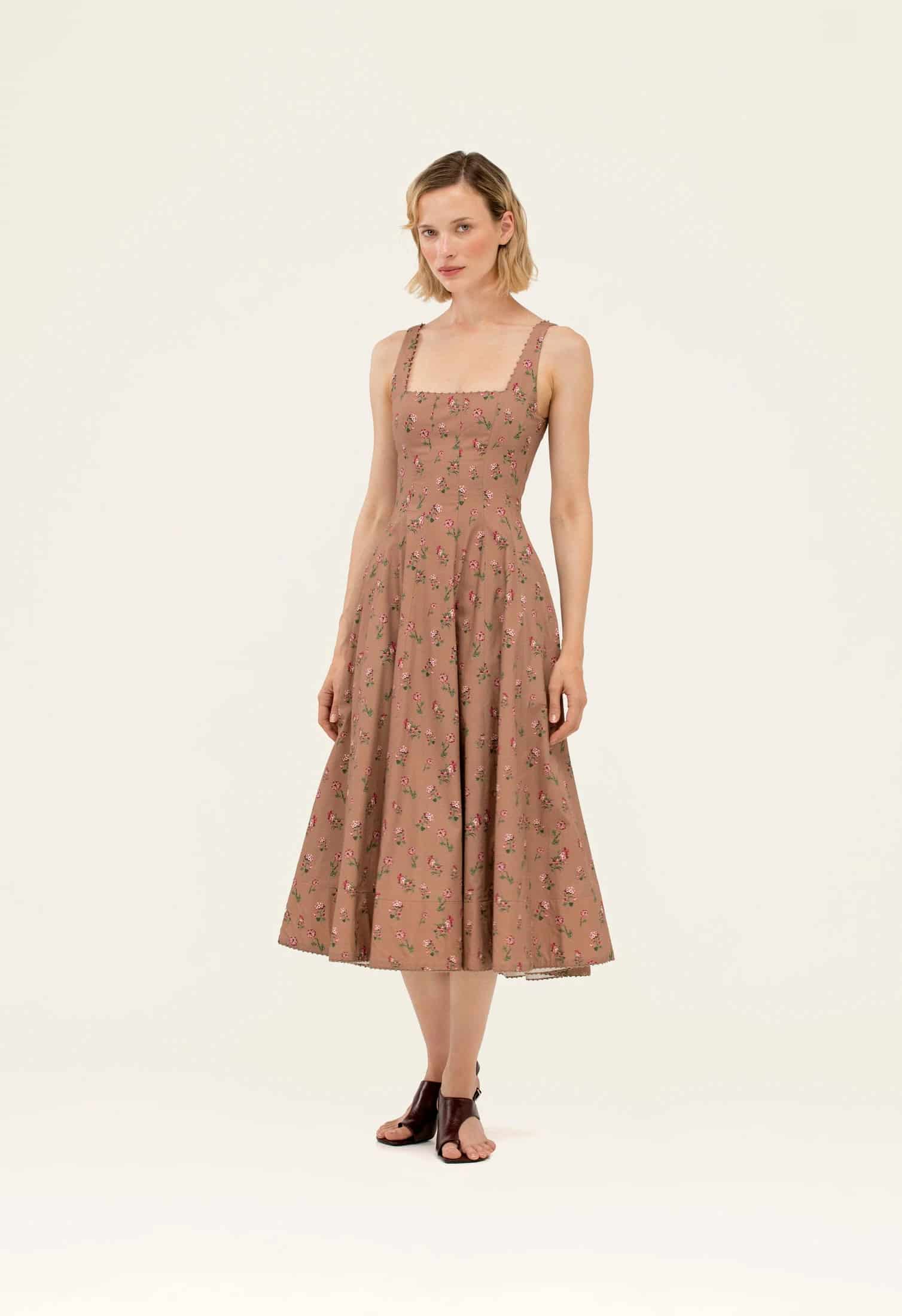 Frontera Quebrada Midi Dress - miniatura 1