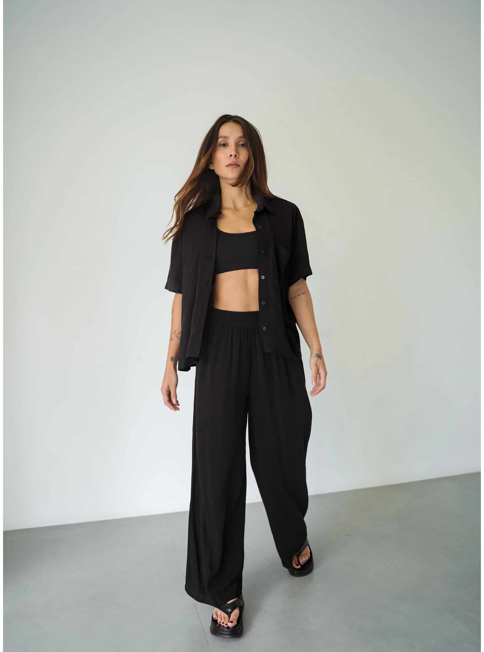 Palazzo Breezy Black - miniatura 3