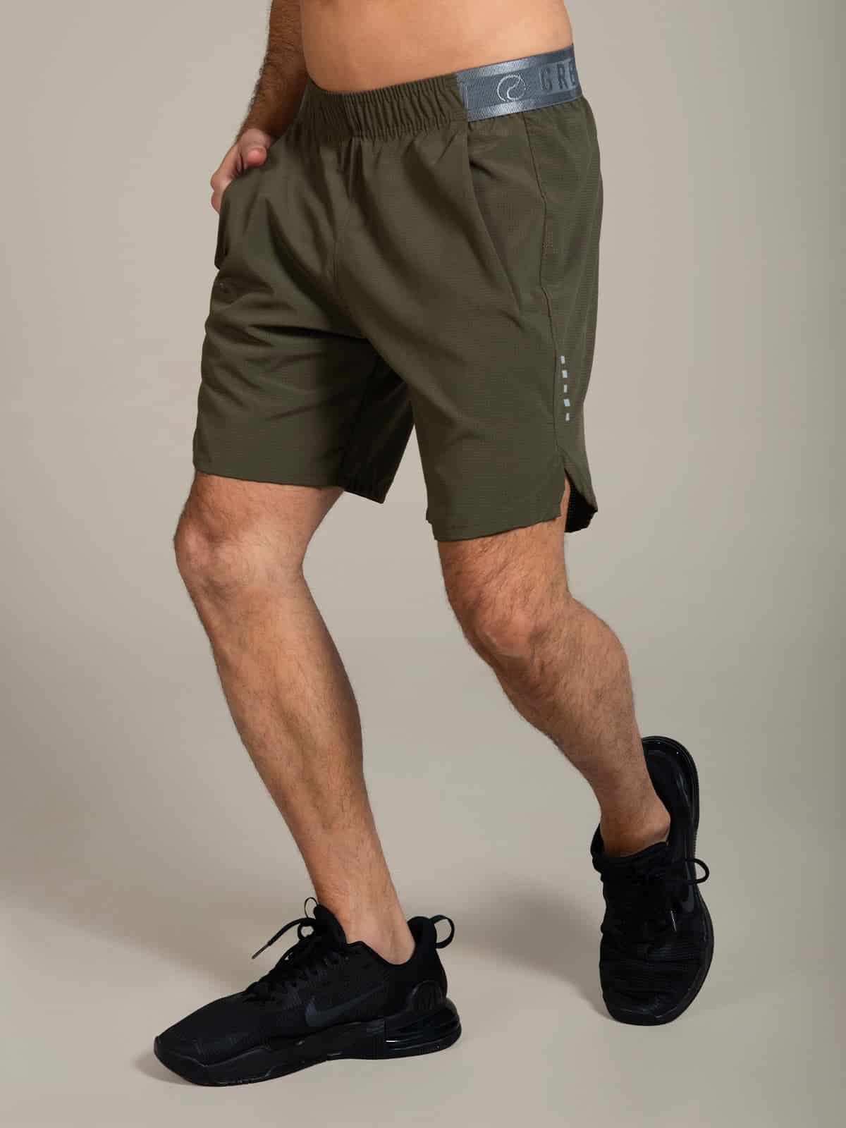 Pantaloneta hombre mury sky verde militar - miniatura 2