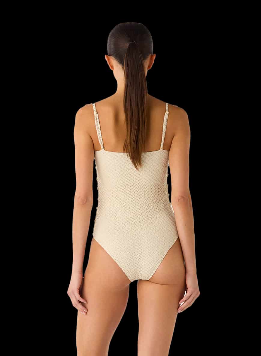 Vestido de baño Violeta entero Nilo Ivory - miniatura 4