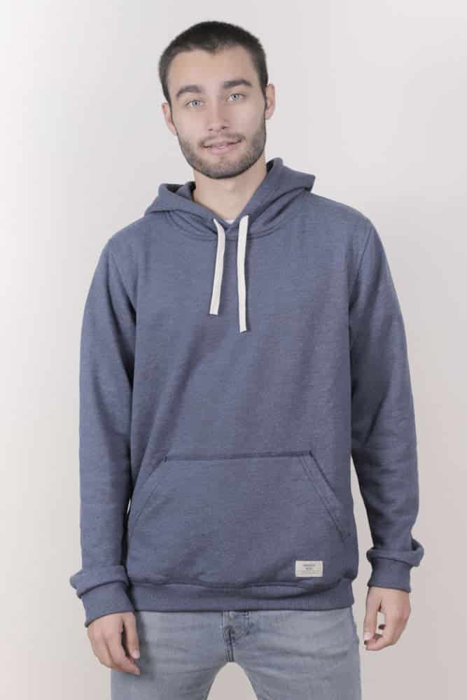 HOODIE AZUL UNISEX- BÁSICO - miniatura 5