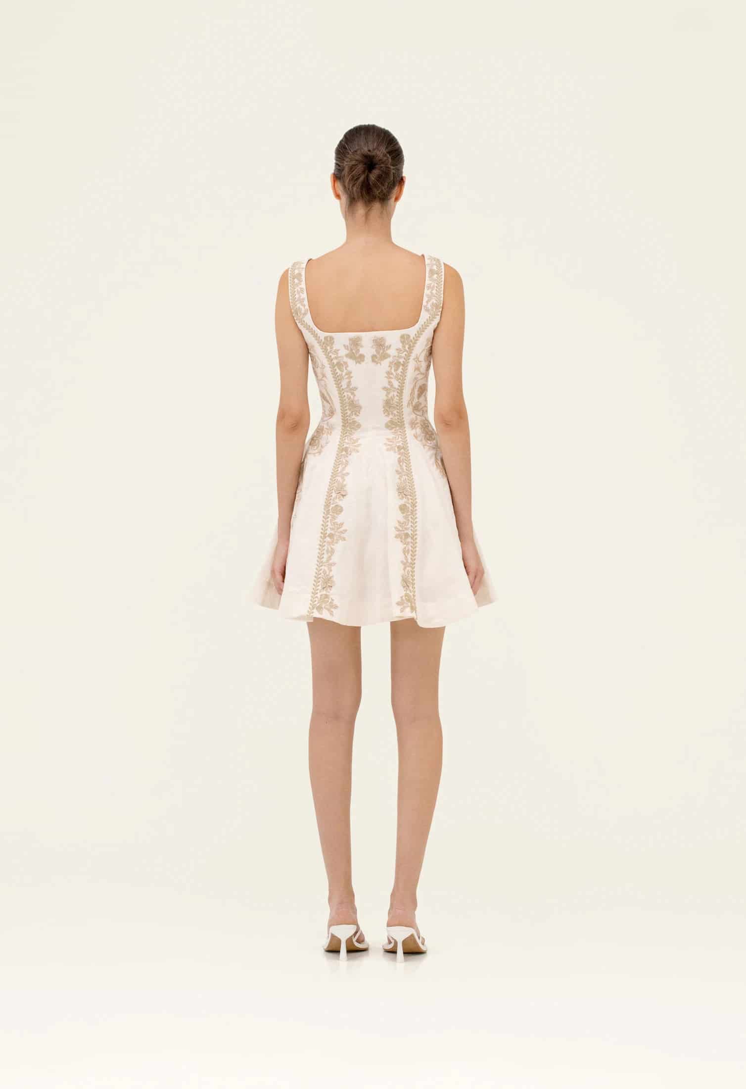 Agua Madera Mini Dress - miniatura 4