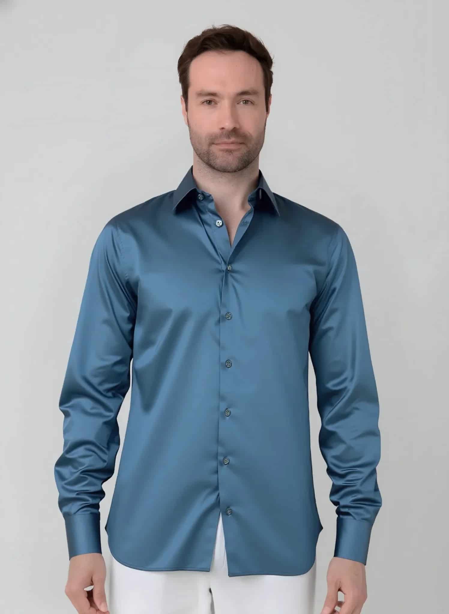Camisa manga larga para hombre Jon Sonen 020224065 - miniatura 3