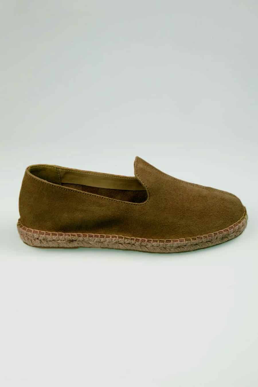 Men's leather espadrille clover canvas - miniatura 1