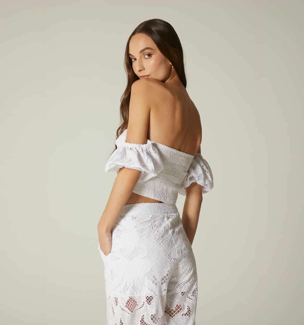 Blusa con canal y tira - miniatura 4