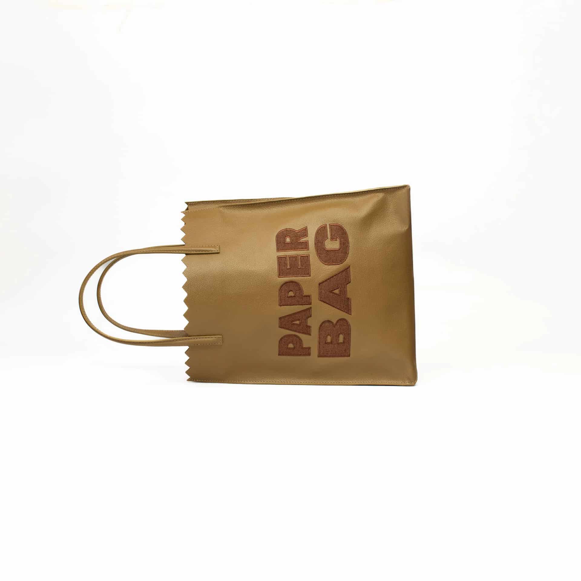 Paper Bag - Moss x Caramel - miniatura 3