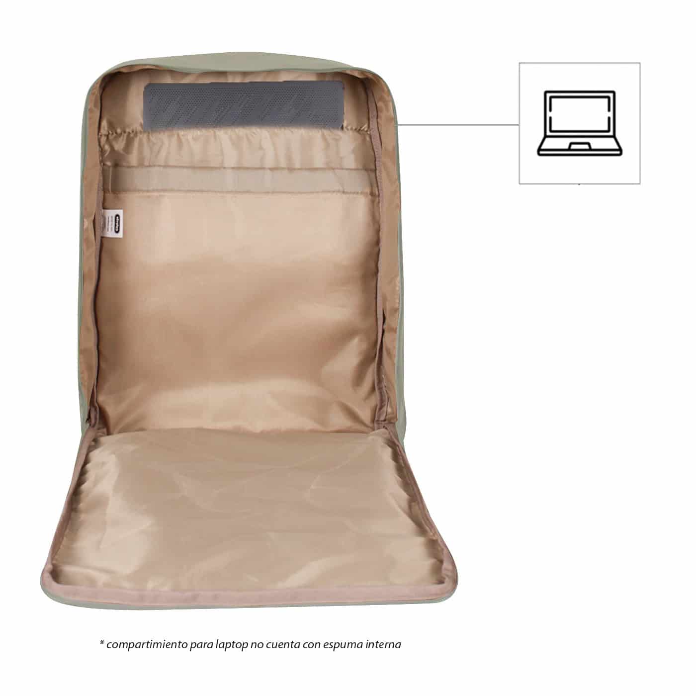 Morral Plegable Active Beige - Ligero, Resistente y Práctico - miniatura 6