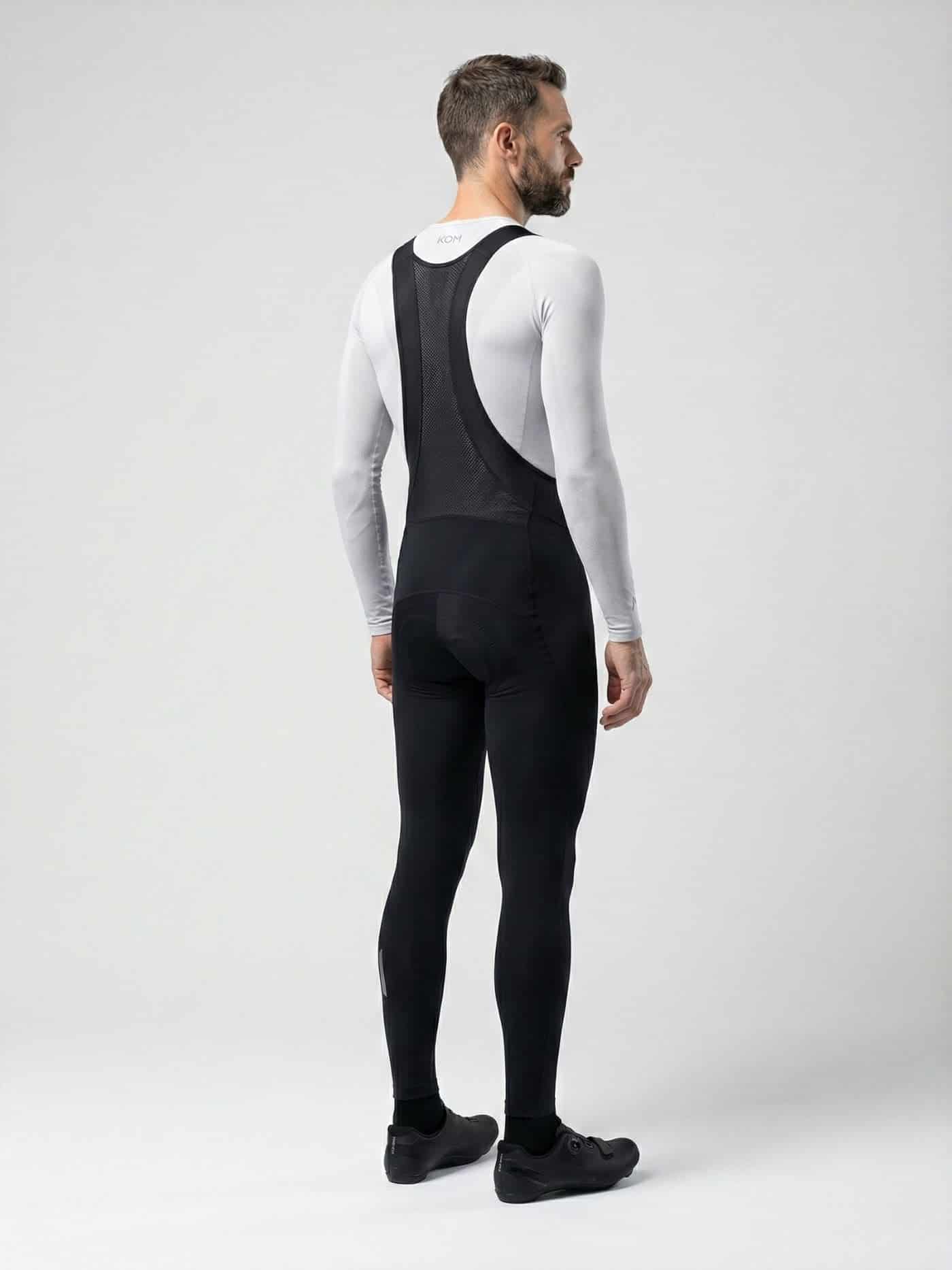 Lycra badana de ciclismo Pantalón térmica hombre - miniatura 4