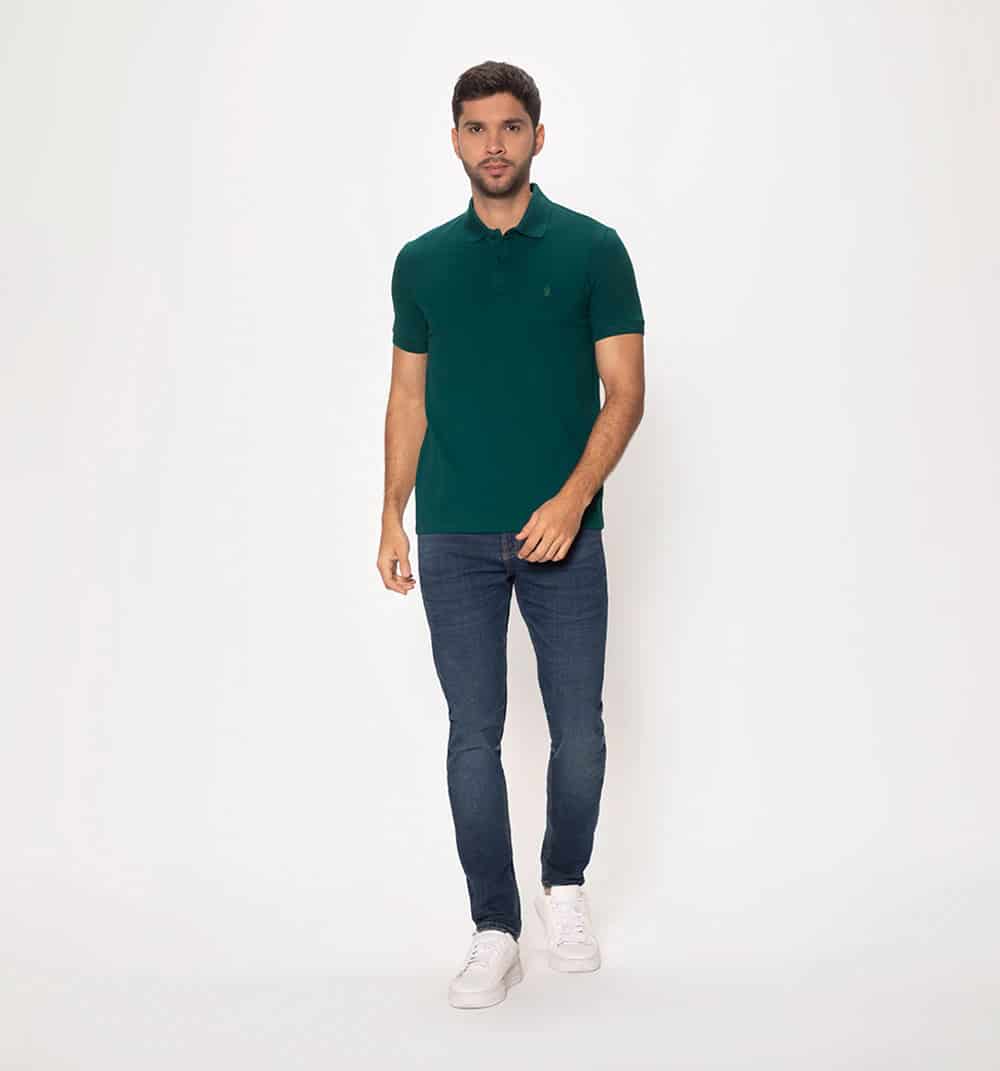 Polo básica slim fit - miniatura 34