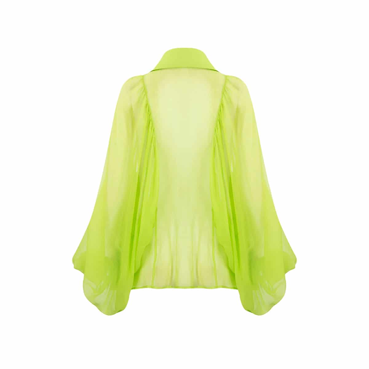 CAMISA MANGAS ANCHAS CHIFON - miniatura 3