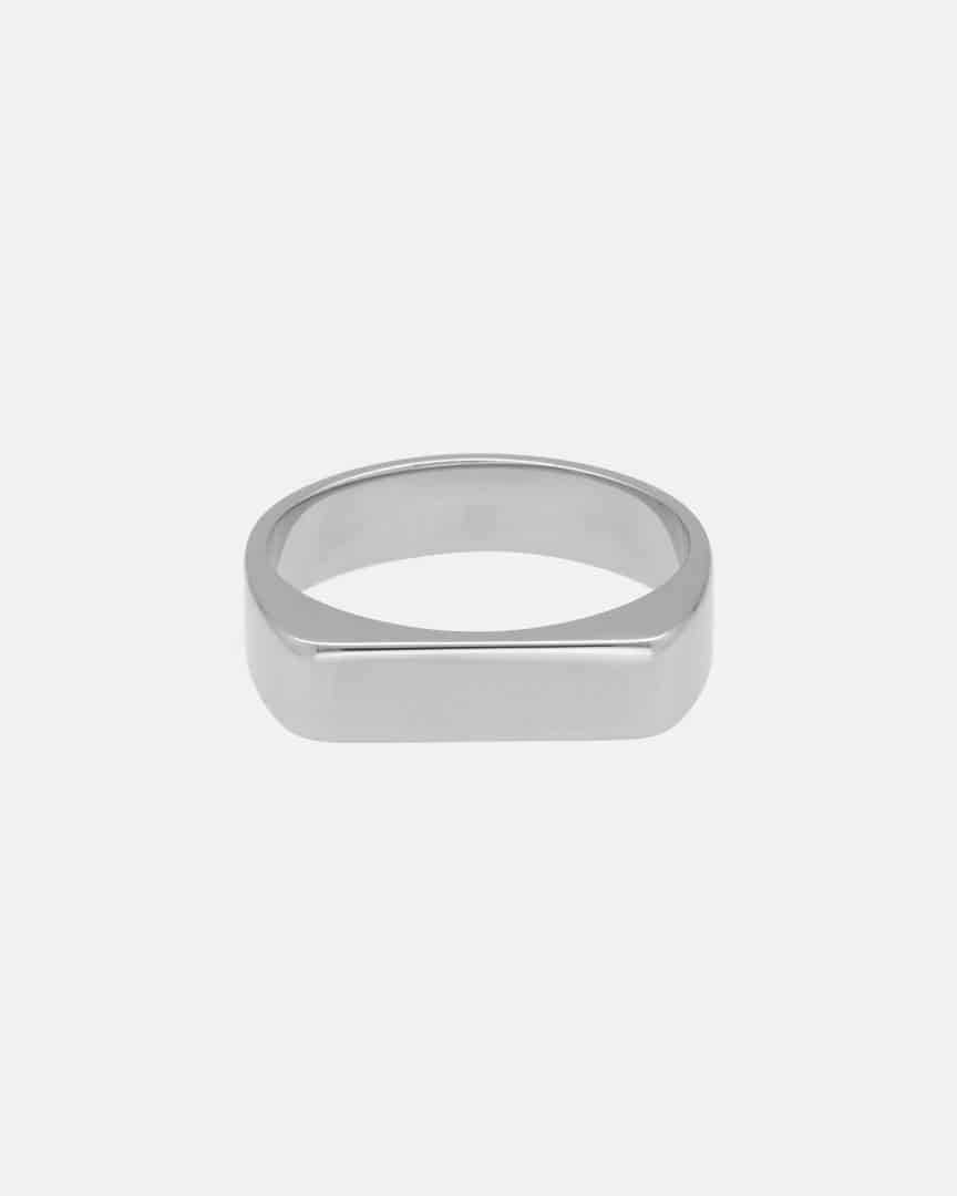 Anillo Slim Plateado - miniatura 3