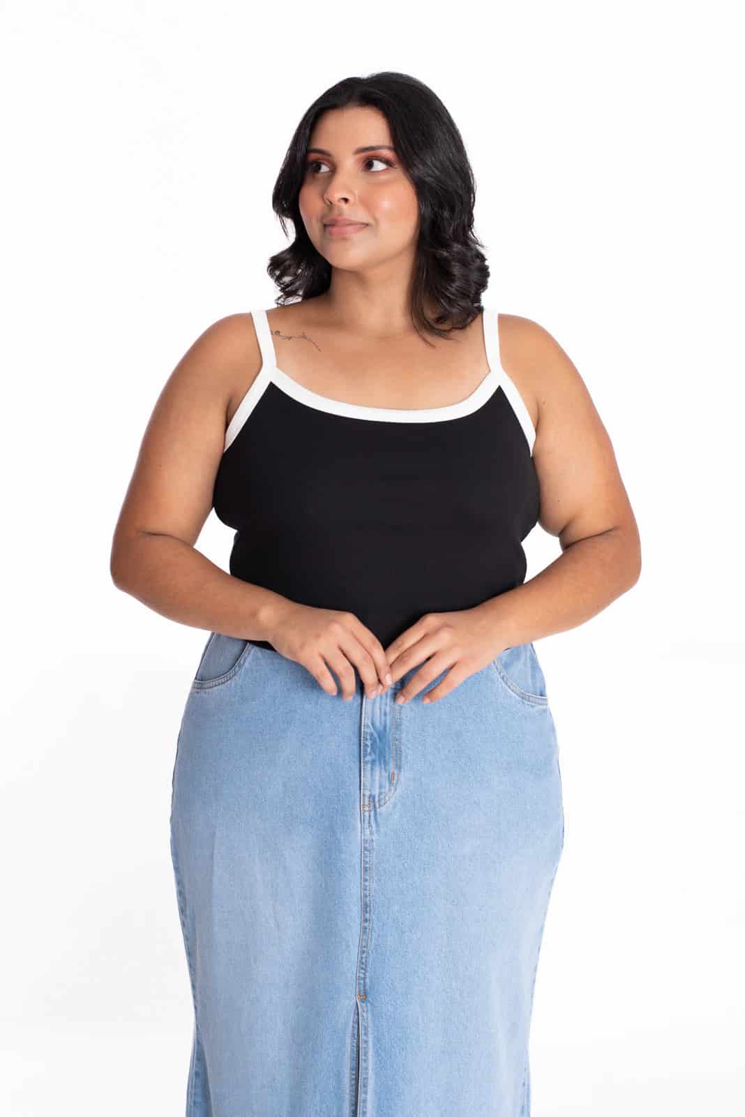 Crop Top Solaris Negro - miniatura 6