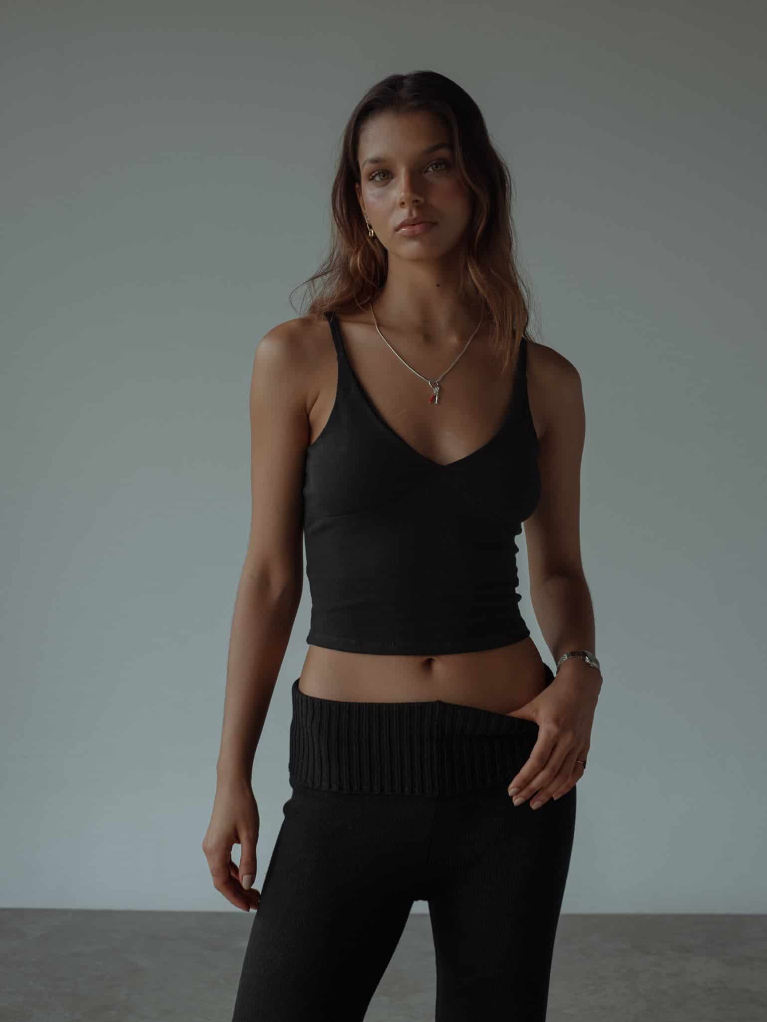 TINY TOP - BLACK - miniatura 3