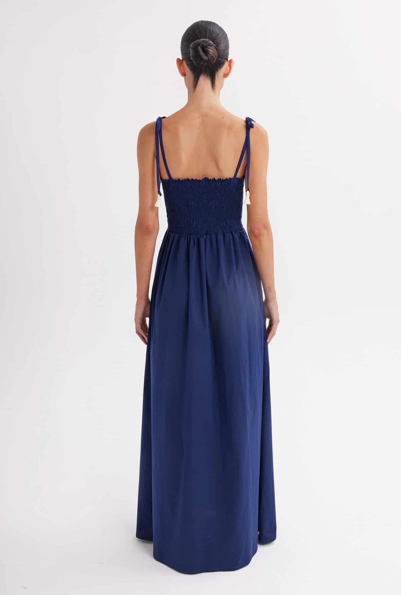 Vestido Mujer Amira Navy - miniatura 2