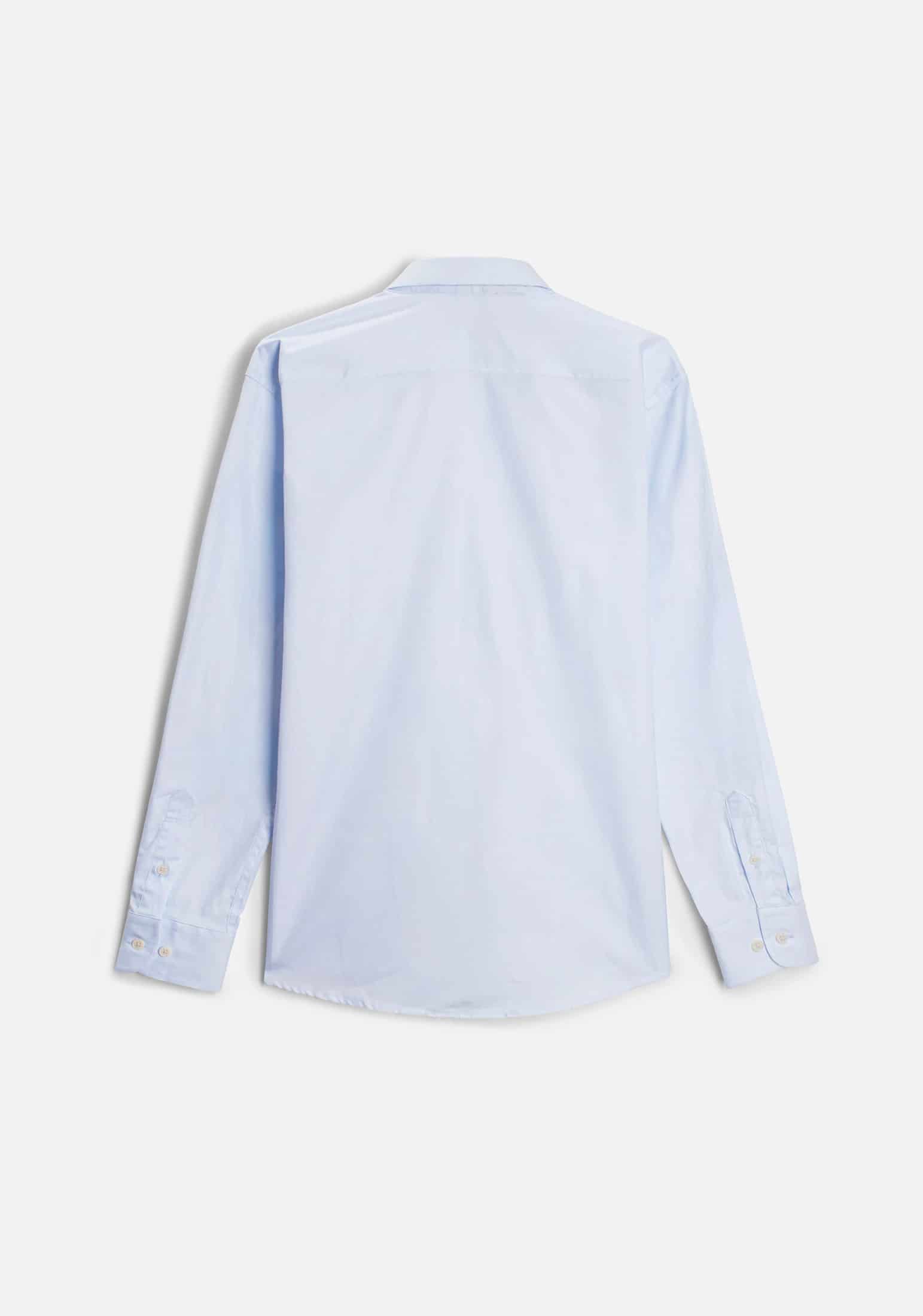 Camisa H CBD Unicolor L-Atn Azul Claro - miniatura 4