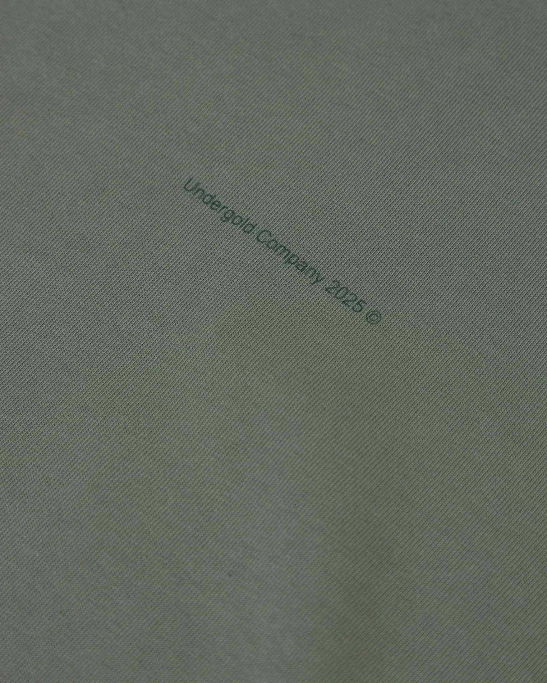 Basics Undergold Company Regular Fit Tshirt Olive Green - miniatura 11