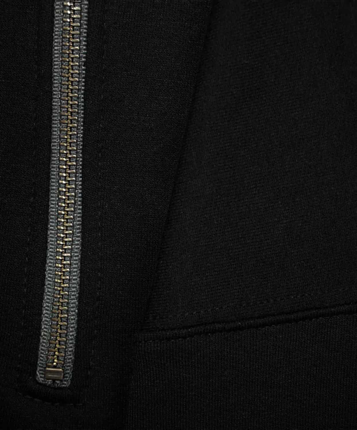 Buzo cuello alto hombre Negro - miniatura 21