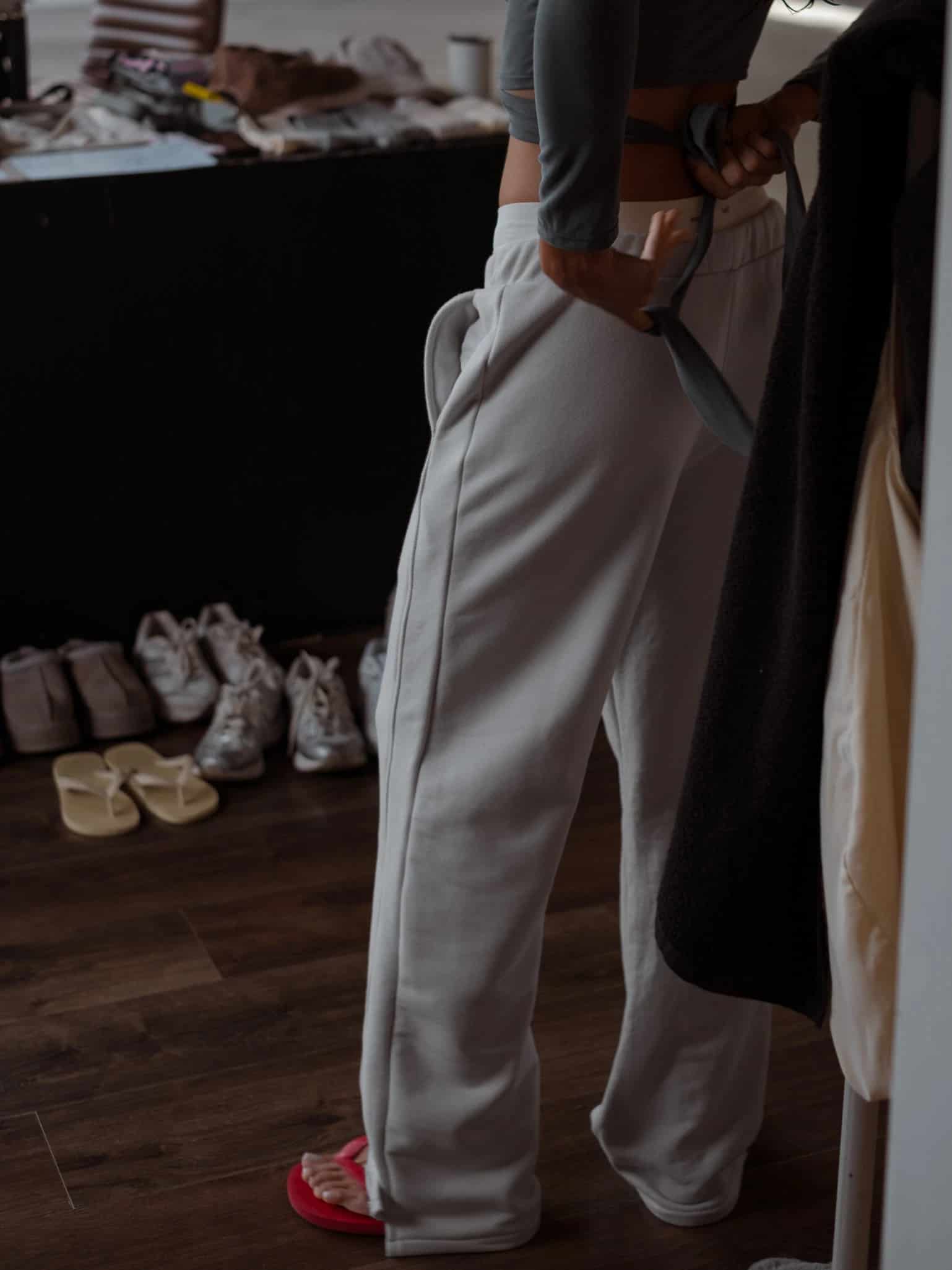 SIMPLY TRACK PANT - GRAY - miniatura 12