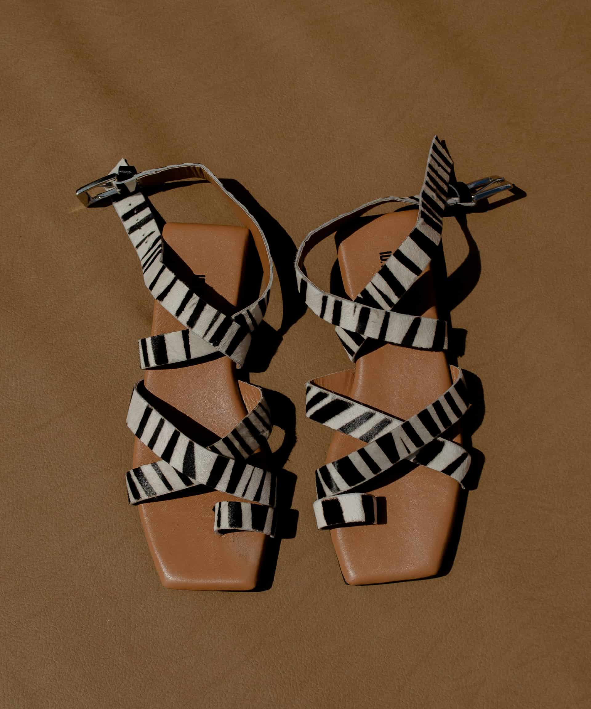 The Boa Sandal | cebra - miniatura 1