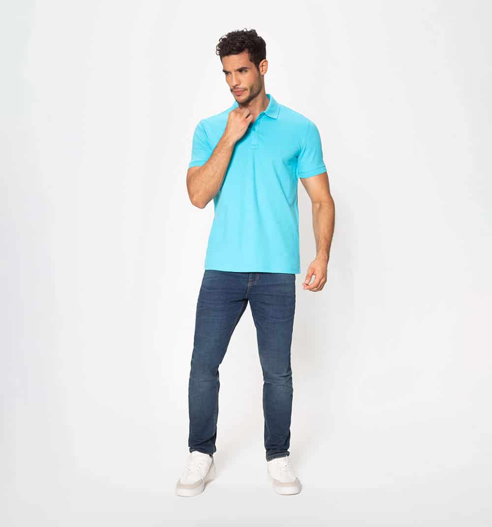 Polo básica slim fit - miniatura 25