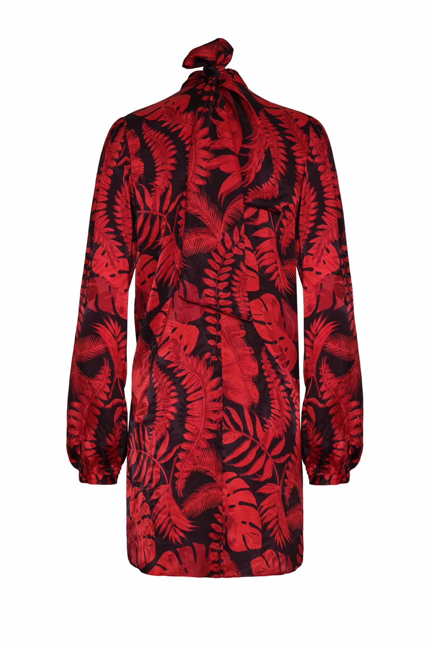 El Real Jacquard Mini Dress / Cherry Rainforest - miniatura 3