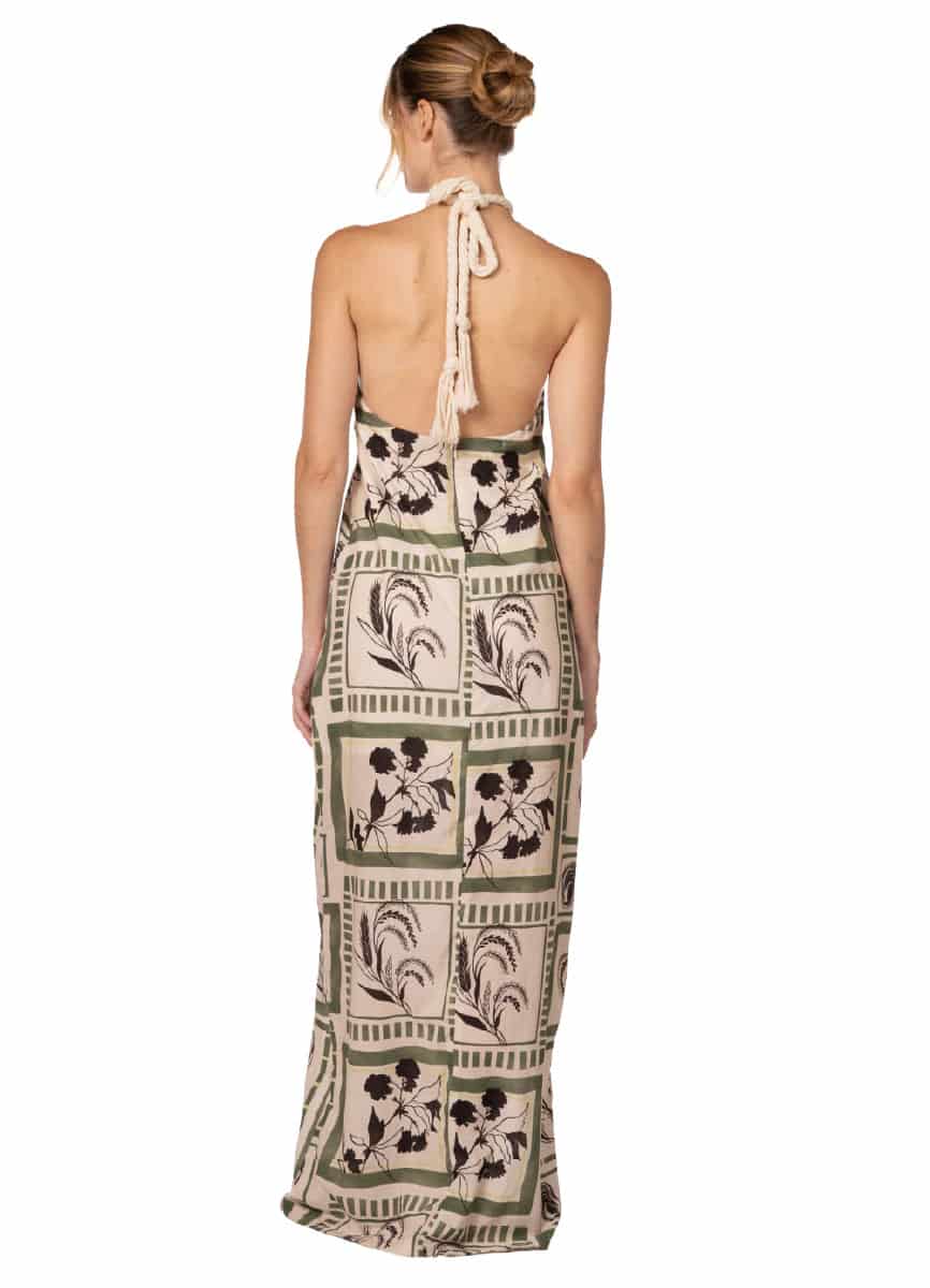 GREEN DREAMS AMAL DRESS         9744 - miniatura 7