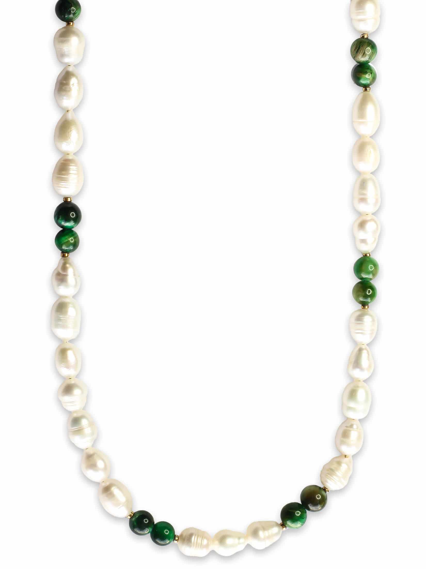 Collar Perla de Rio Verde 7mm - miniatura 1