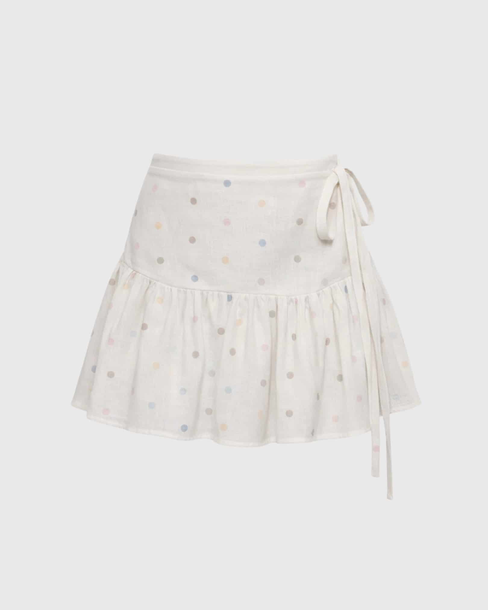 CONFETTI WRAP SKIRT - miniatura 1