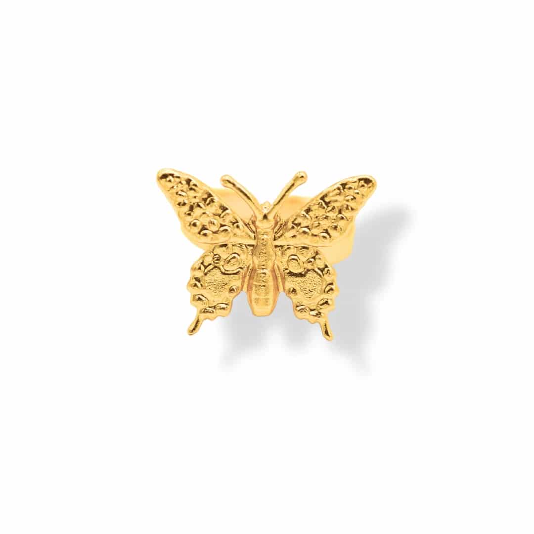 Anillo con mariposa mediana - miniatura 2