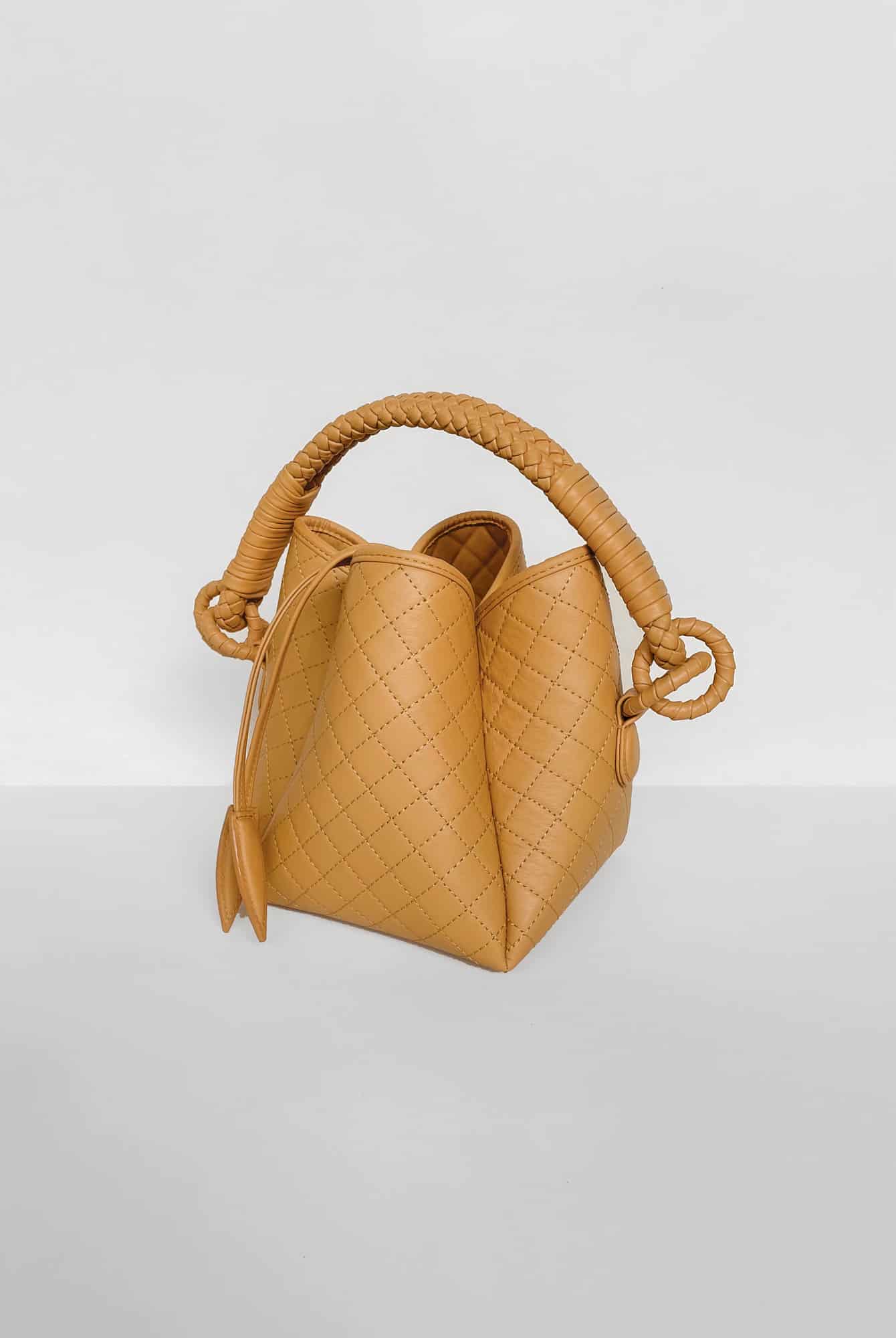 Tulip Mini Bucket Bag, Yellow - miniatura 6