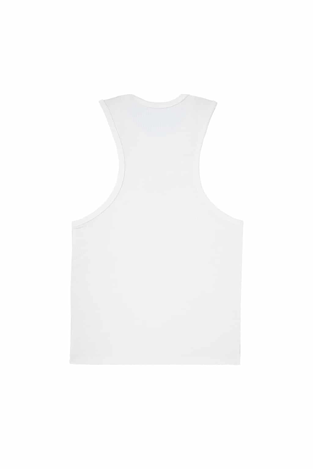 White Monogram Tank Top | Mujer - miniatura 4