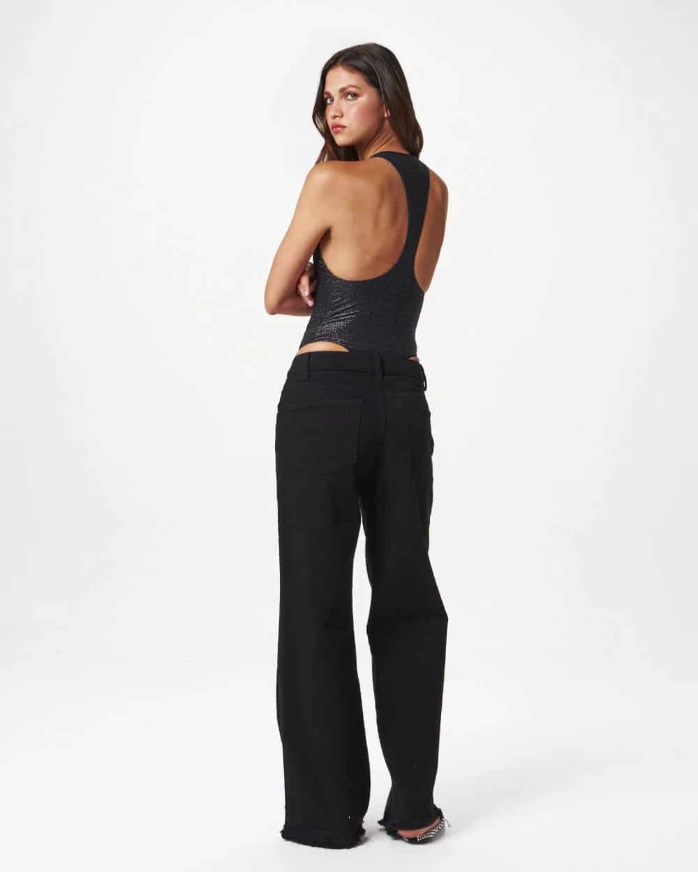 ABOUT TOMORROW BLACK BODYSUIT - miniatura 9