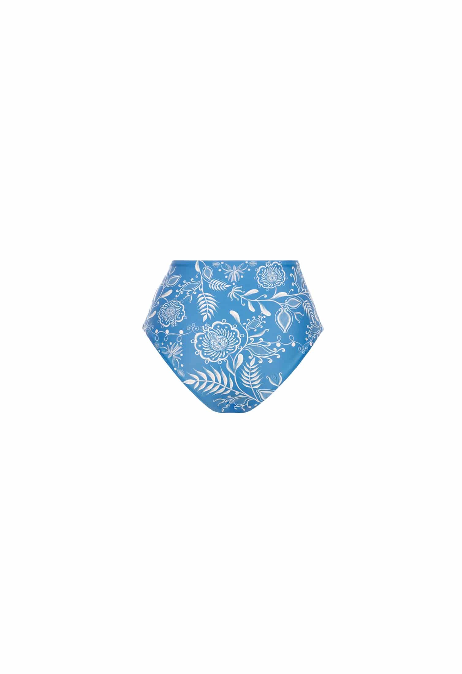 Magenta Floritura Bikini Bottom - miniatura 7