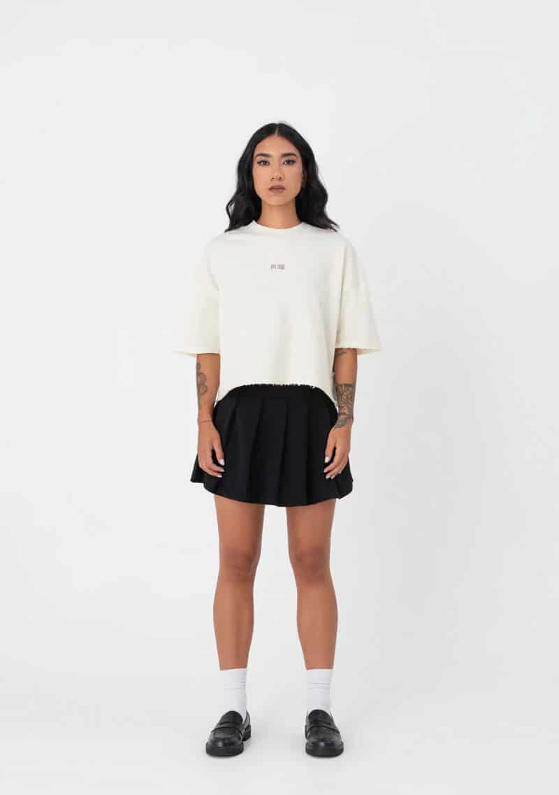 Atelier Cream Crop top - miniatura 5