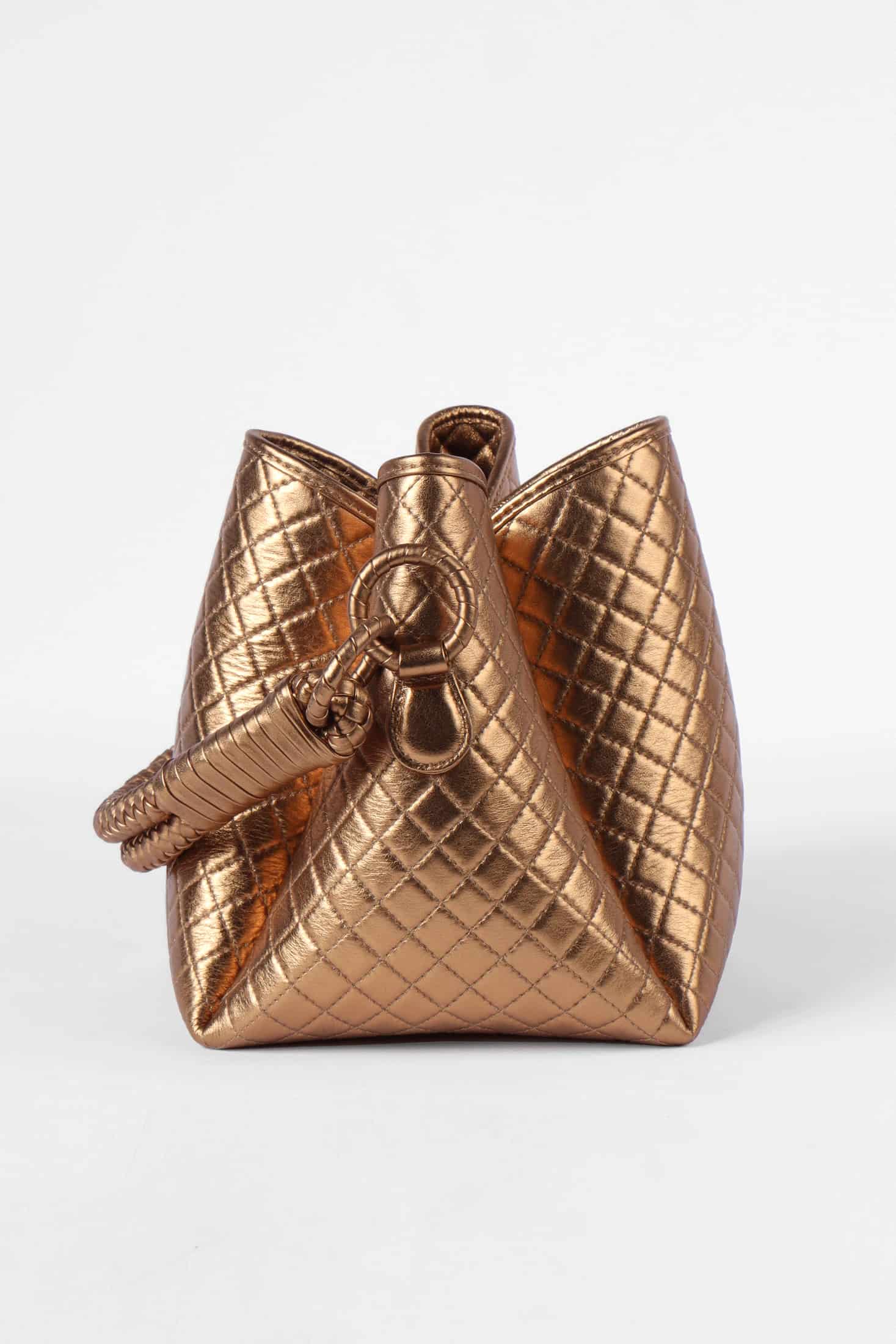 Tulip Bucket Bag, Gold. Limited Edition - miniatura 6