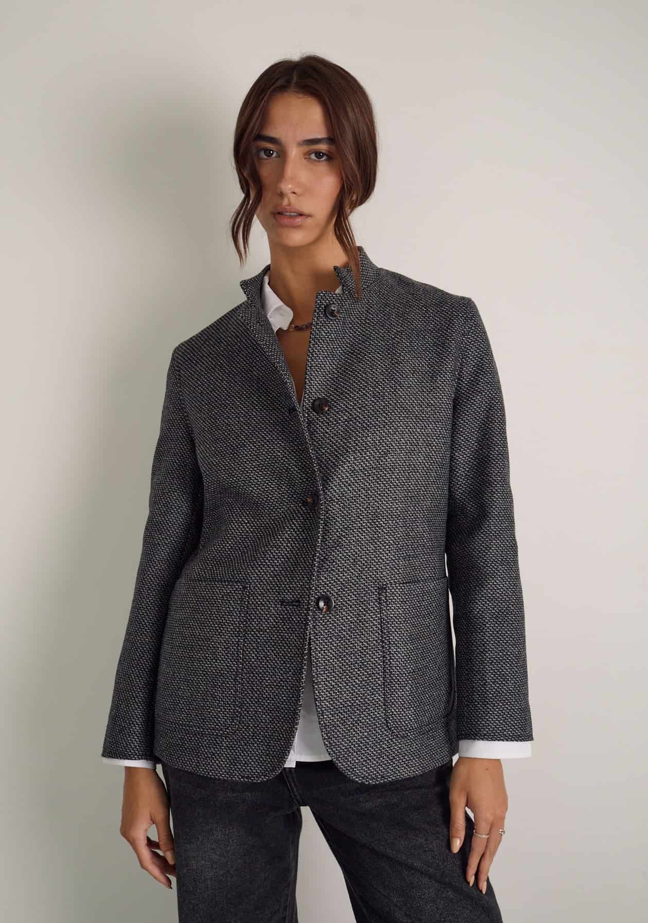 Chaqueta M Atena Negro - miniatura 3