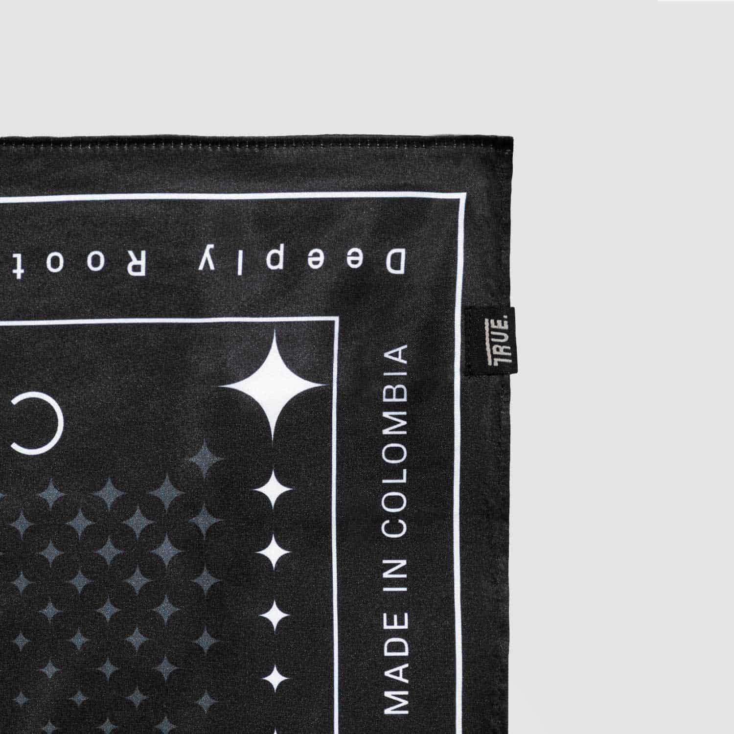 Flower Bandana - Black - miniatura 4