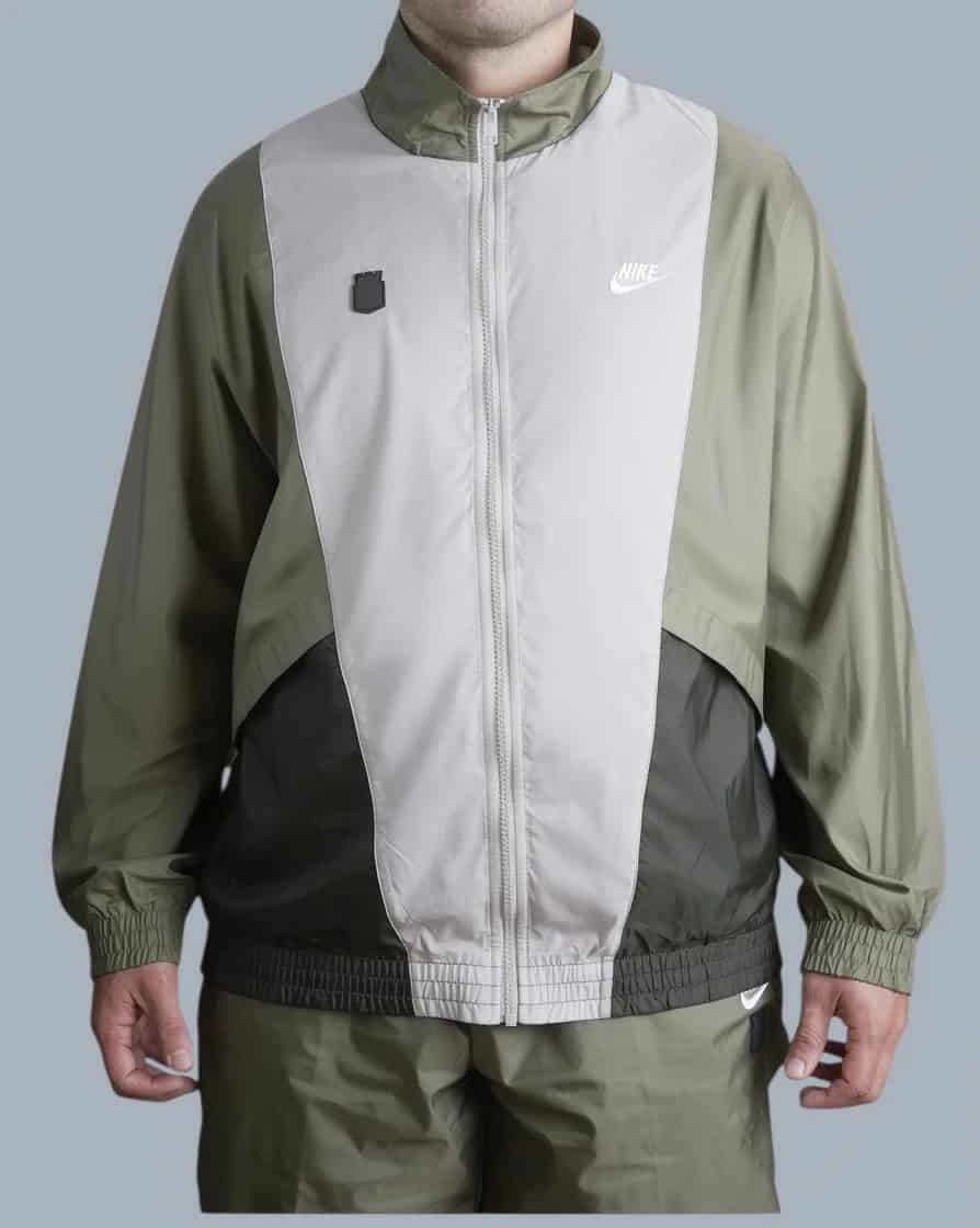CONJUNTO CHAQUETA/SUDADERA VERDE NIKE - miniatura 2