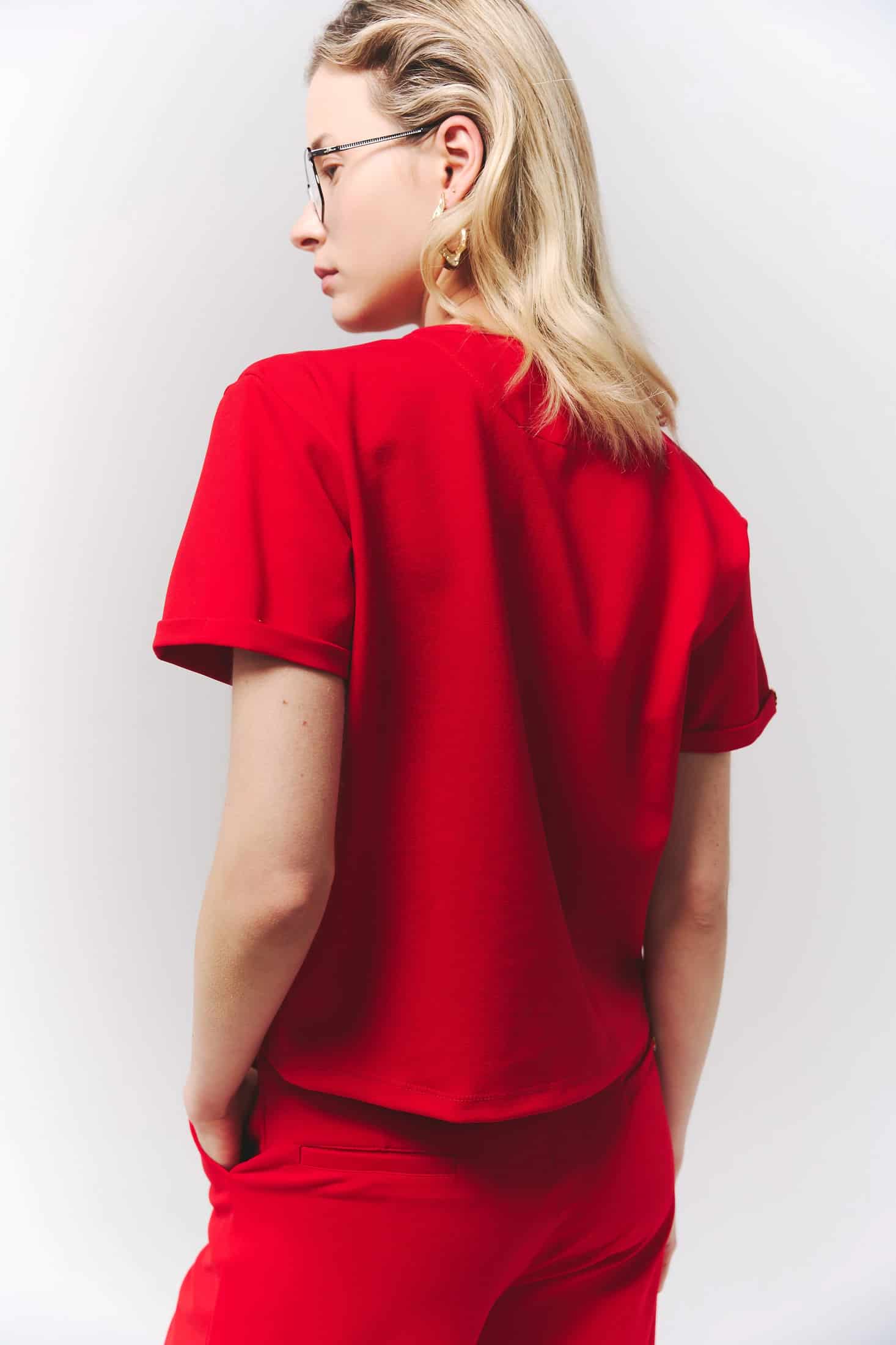 T-shirt Magnolia Cherry Red - miniatura 2
