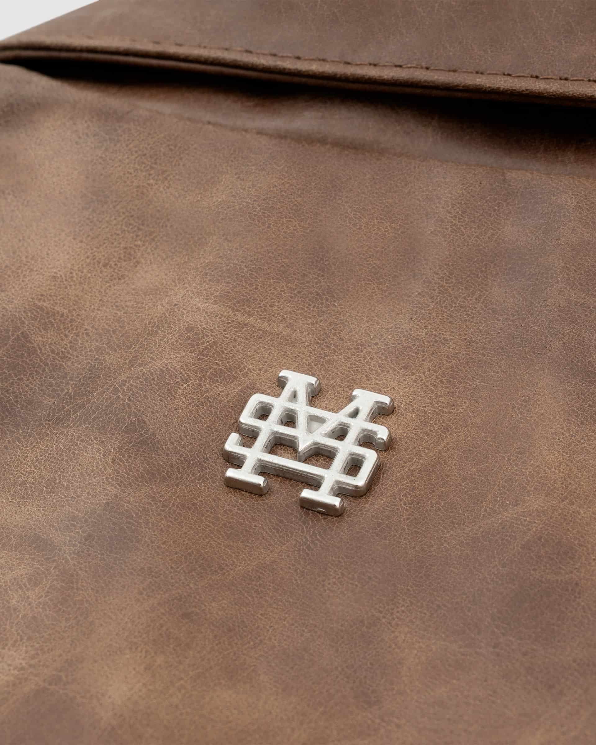 Chaqueta Monogram Leather - Miel - miniatura 3