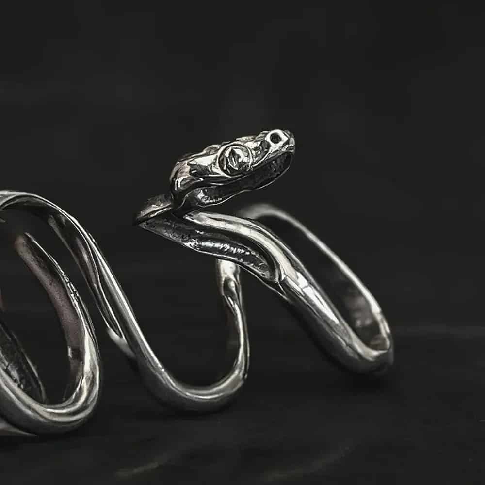 Anillo Culebra Ojo de Gato - miniatura 2