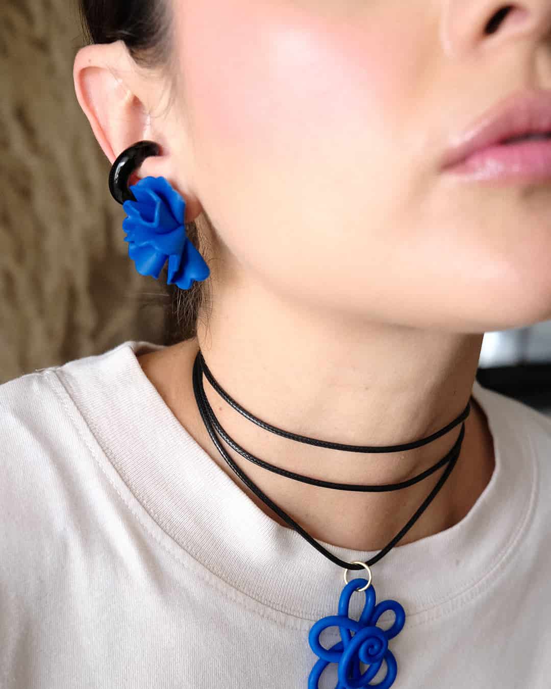 Wavy Earrings - - miniatura 2