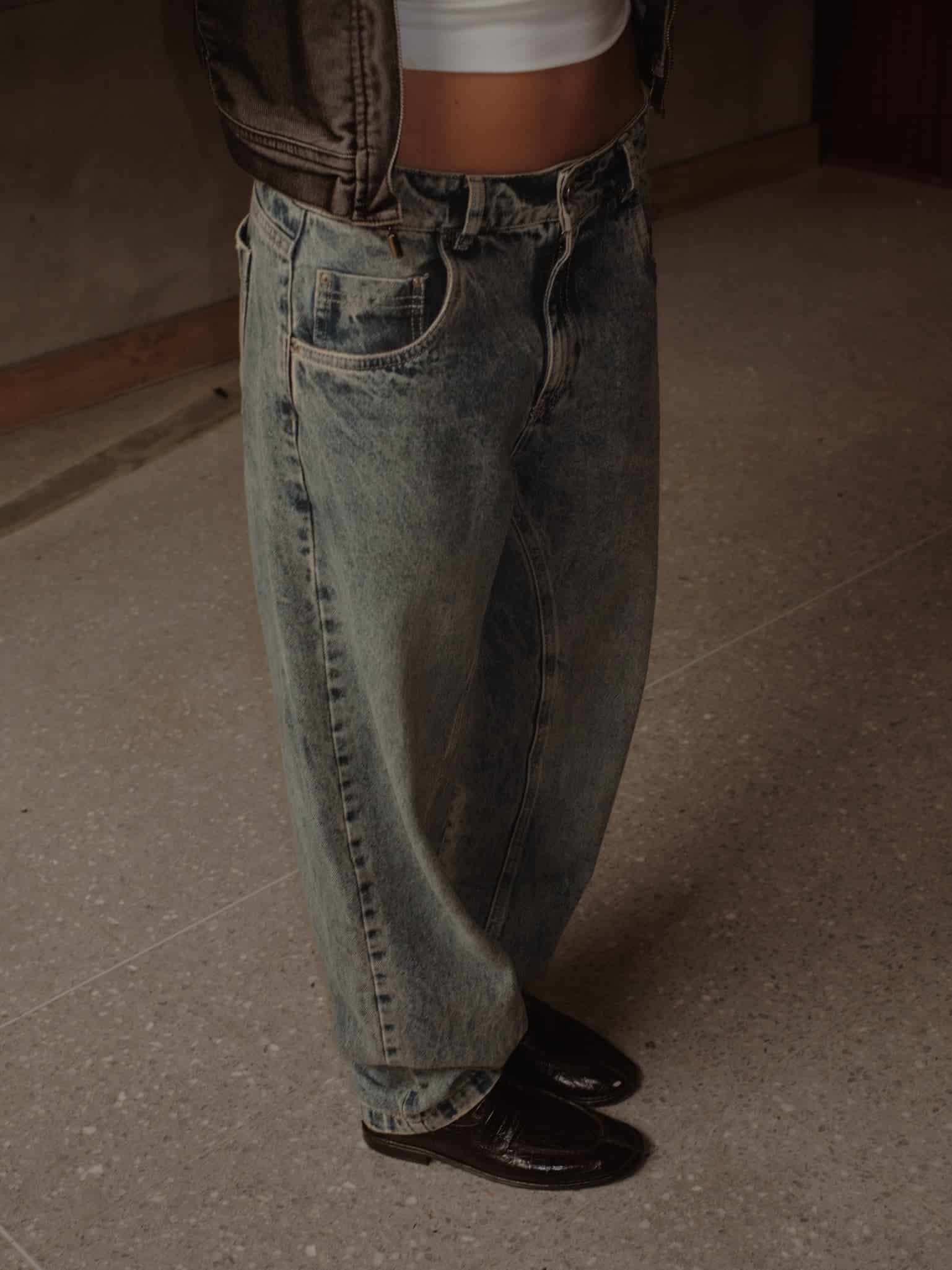 LONG BARREL JEAN - SUNBLEACHED - miniatura 4