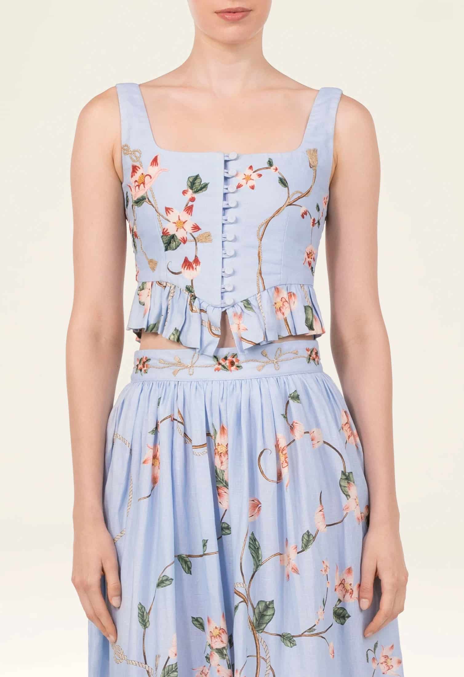 Tangelo Navegante Maxi Skirt - miniatura 8