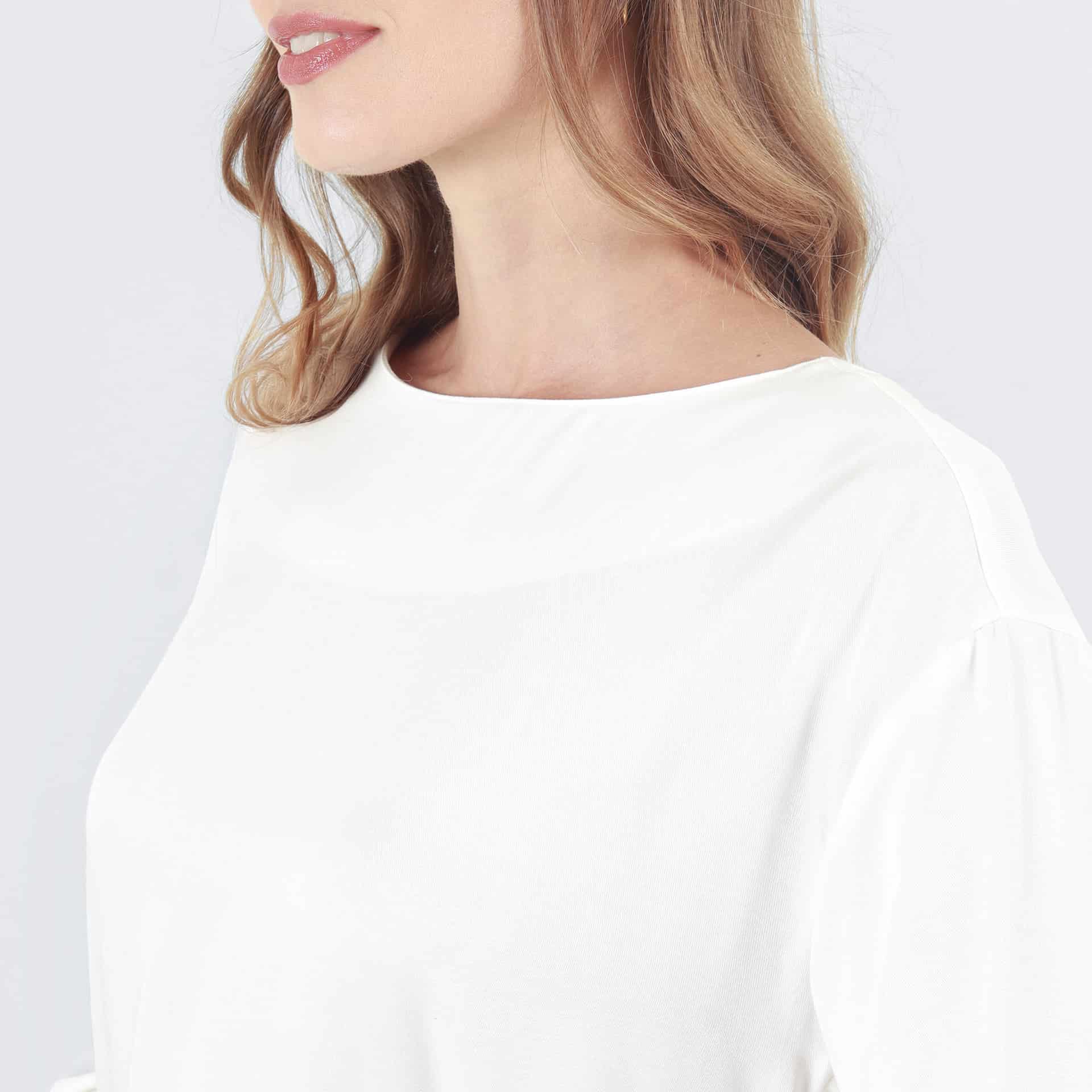 Blusa Cuello Redondo Manga Larga - miniatura 2