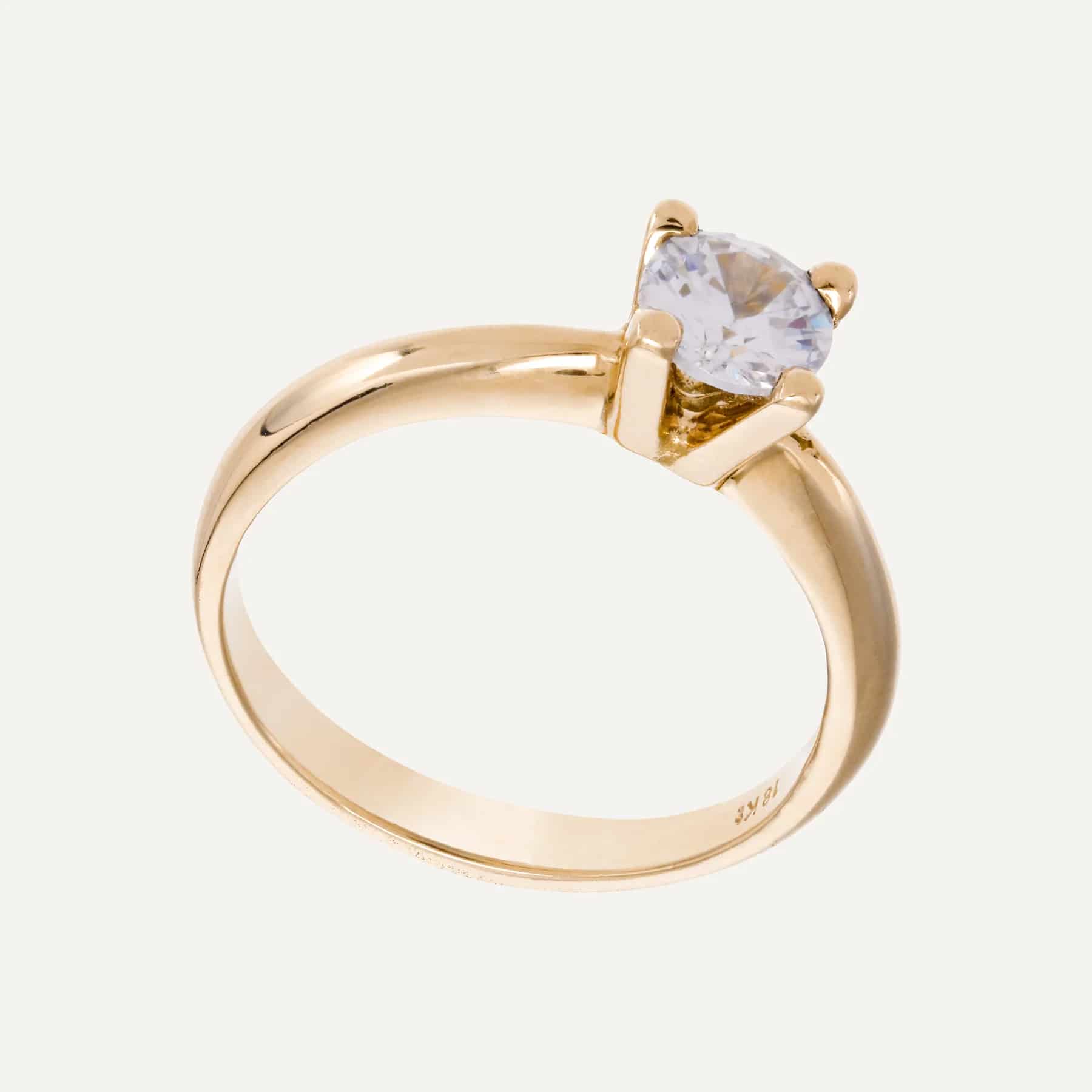 Anillo Cuatro uñas engagement ring - miniatura 4