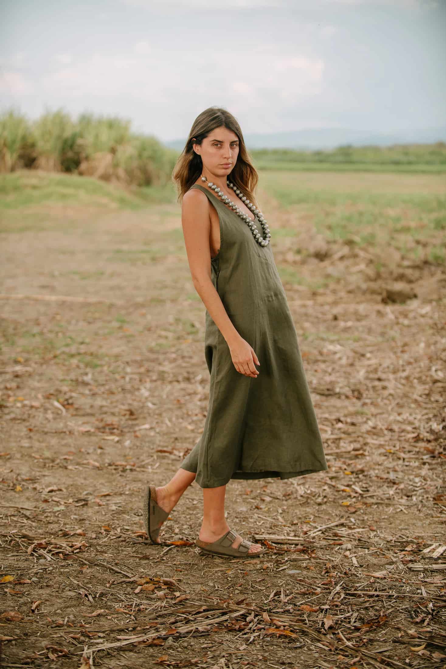 Vestido Shella - Verde - miniatura 3