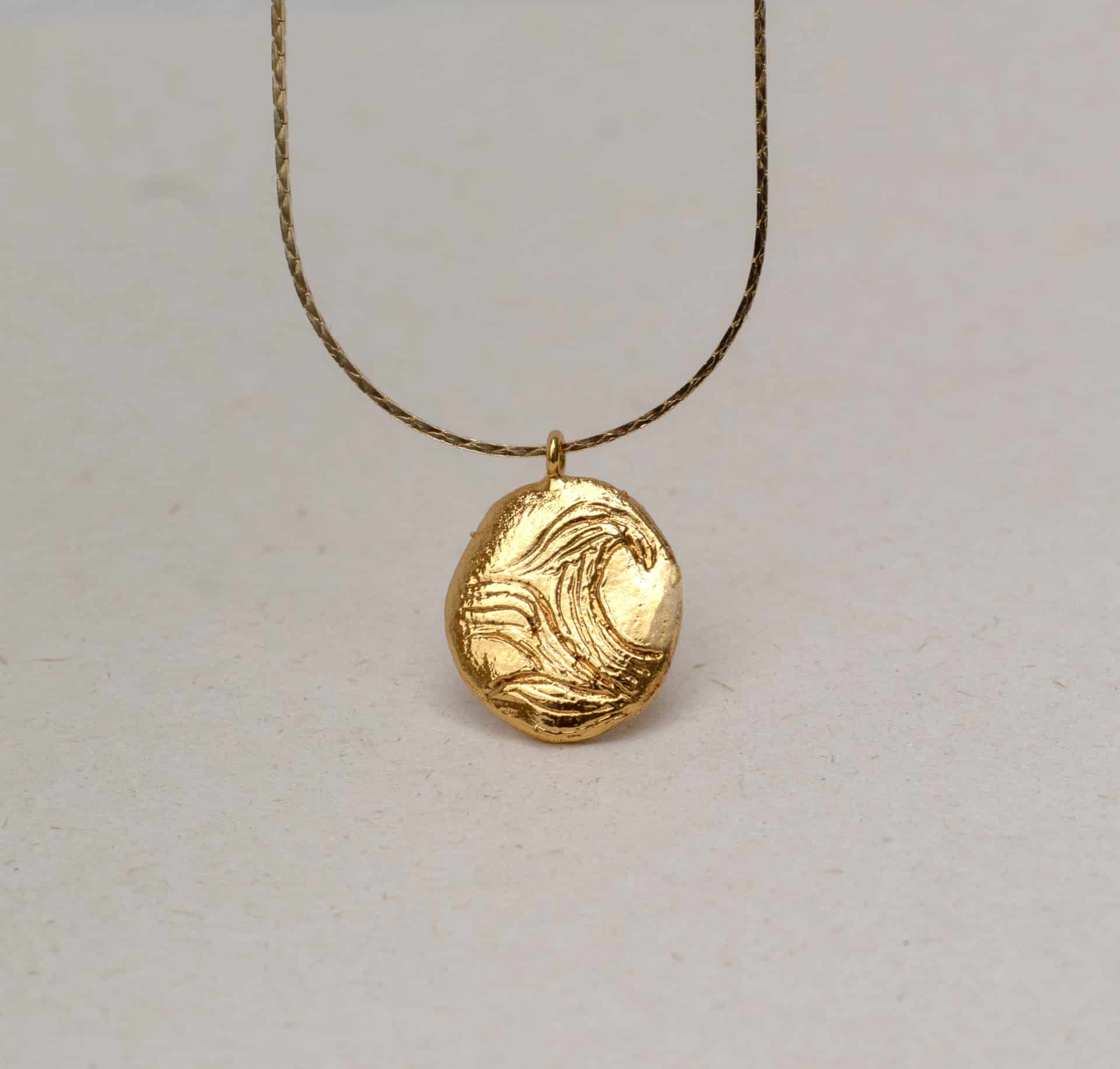 Collar moneda Ola - miniatura 1