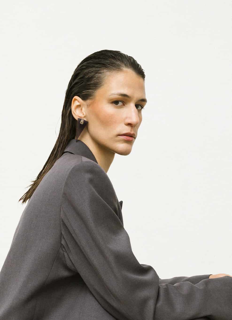 JVxTH - L SMOKY EARRINGS - miniatura 2