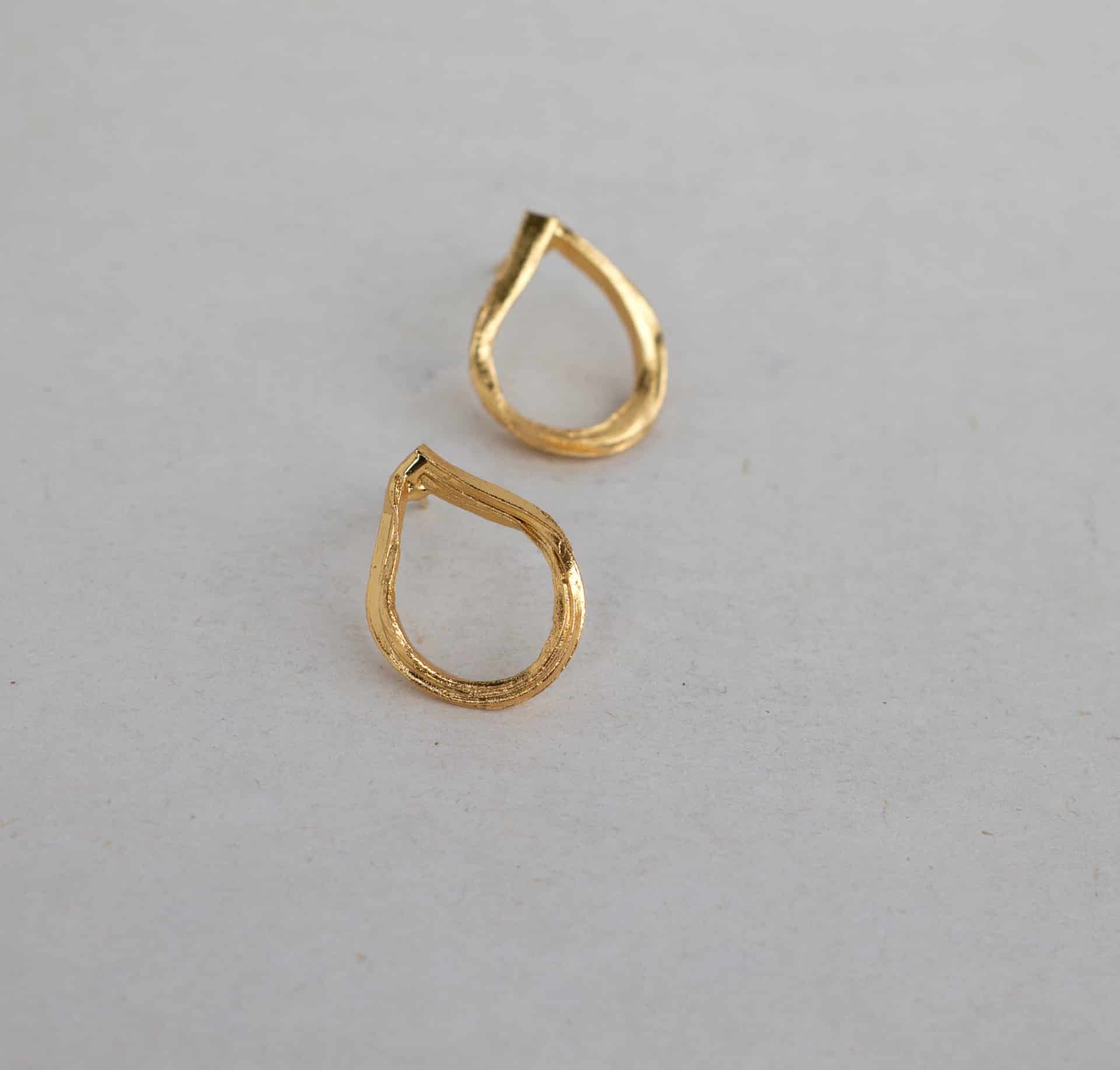 Arete doble aro surco - miniatura 4